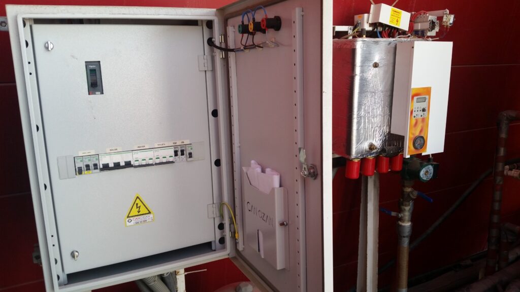 Residential electrical wiring installation in Toronto