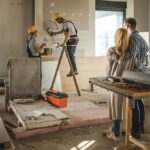 open-concept home interior during renovation services by mcaze in toronto