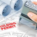 toronto building permit paperwork with home renovation plans by mcaze