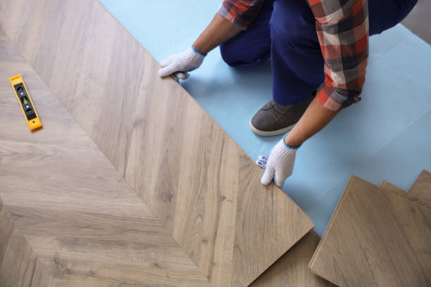 floor renovation hardwood and tile upgrade by mcaze in toronto home