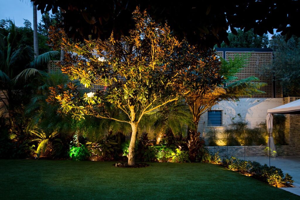 Outdoor lighting ideas for backyard landscaping in Toronto