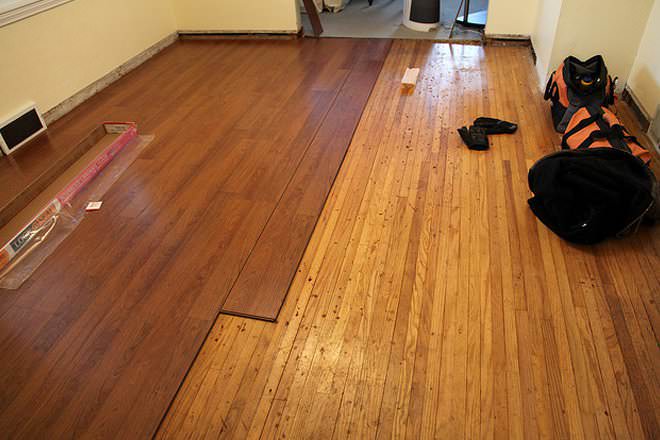 Laminates flooring vs hardwood comparison chart