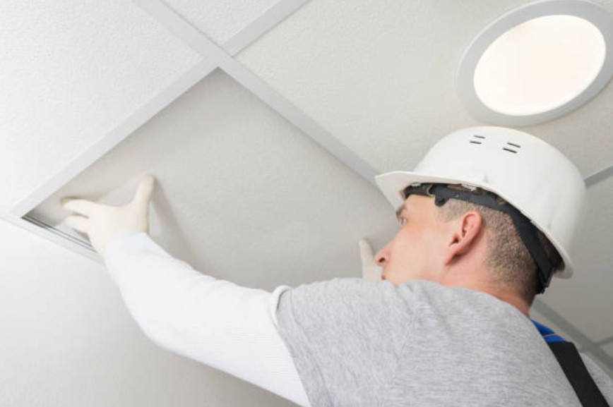 Professional home renovation installation.