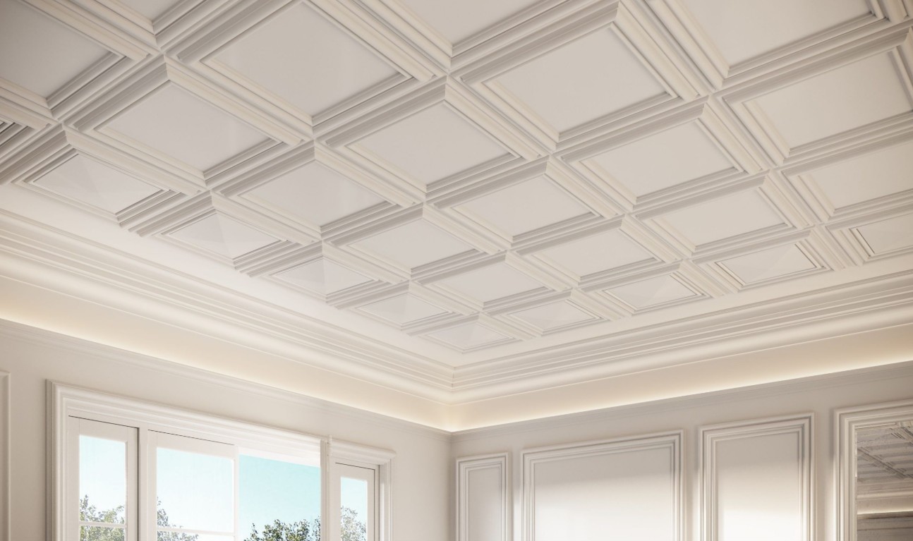 modern decorative ceiling tiles installation toronto mcaze renovation