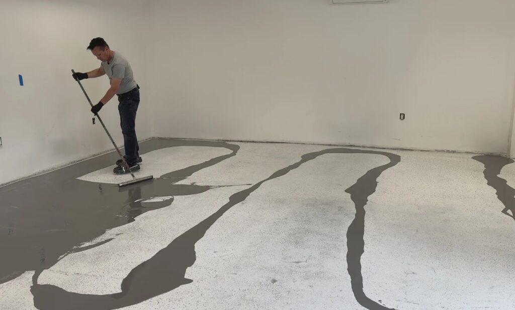 garage epoxy flooring installation toronto mcaze 